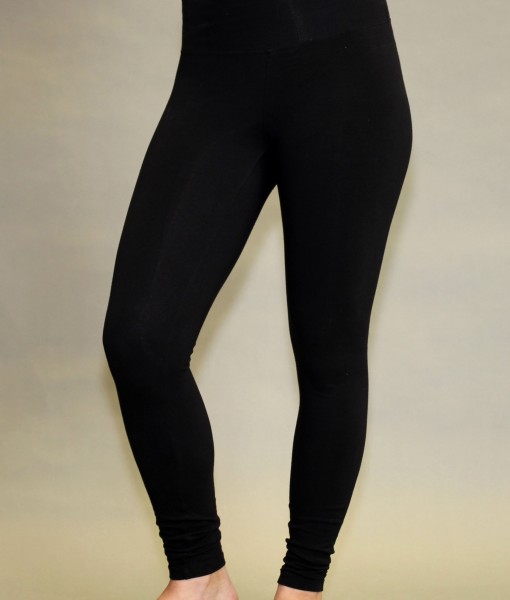 Organic Cotton Yoga Legging - Black by Blue Lotus Yogawear