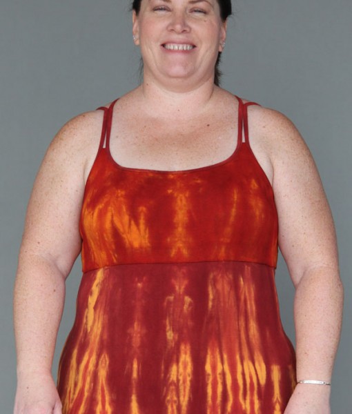 Caged Open-Back Yoga Top - Inner Fire by Blue Lotus Yogawear