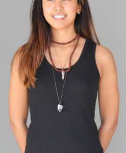 100% Cotton Yoga Specific Fit Tank - Blackby Blue Lotus Yogawear