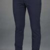 Men's Organic Cotton 4-Way Stretch Yoga Pant -Indigo by Blue Lotus Yogawear. Pre-Shrunk, Easy Care, Made in USA