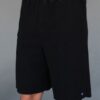Men's Cotton Yoga Short With Pockets- Black - by Blue Lotus Yogawear