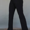 Organic Cotton Flare Leg Yoga Pant- Black by Blue Lotus Yogawear