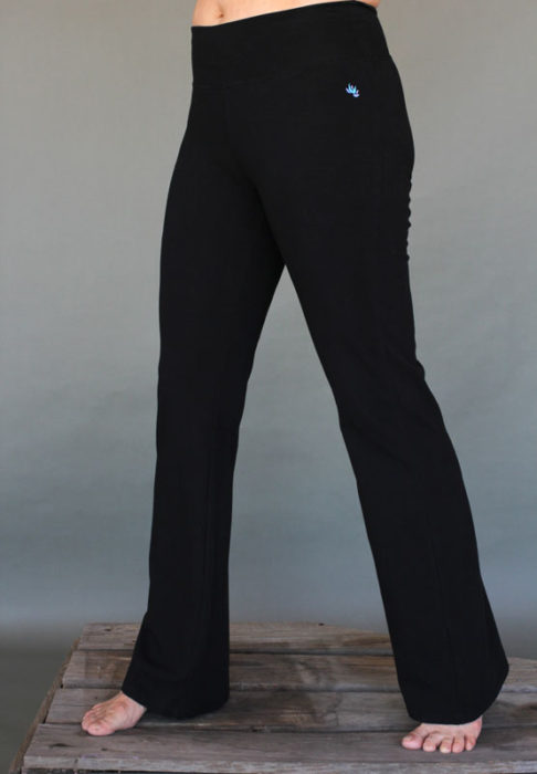 Cotton Flared Yoga Pants  International Society of Precision