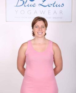 Solid Color Yoga Tank Top- Peach by Blue Lotus Yogawear