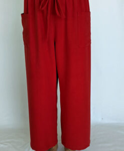 Raw Silk Capri Length Lounge Pant by Blue Lotus Yogawear