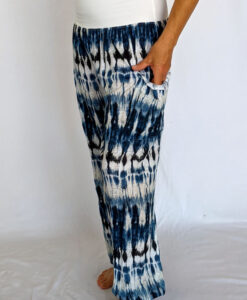 Print Harem Pant with Organic Cotton Wide Waistband by Blue Lotus Yogawear