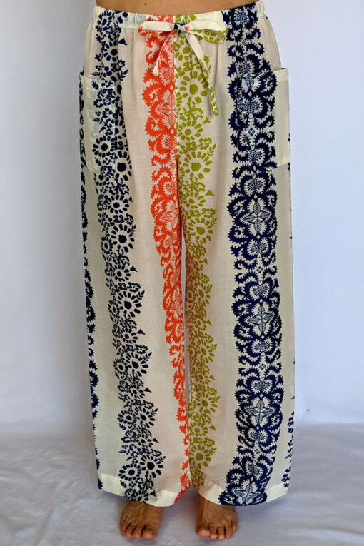 Breezy Cotton Print Lounge Pant by Blue Lotus Yogawear
