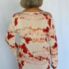 Printed Cotton Empire Waist BackSweater by Blue Lotus Yogawear